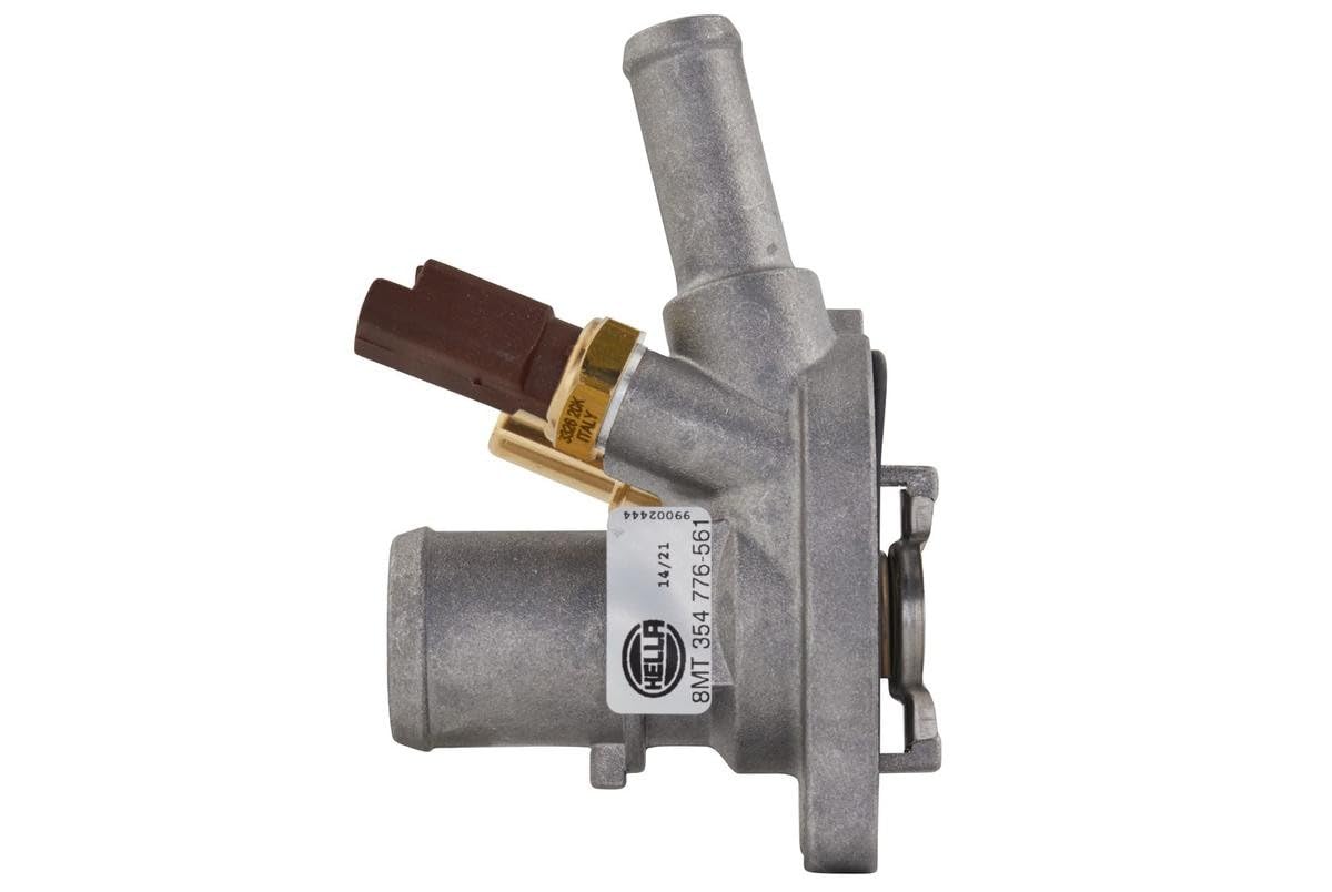 Thermostat Liquide De Refroidissement HELLA - Ouverture à 88°C - Avec Joint Et Capteur - Pour Fiat Grande Punto Et Autres - 4