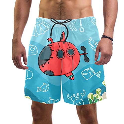 Maillots de bain pour hommes JDEZ confortables pour natation et plage