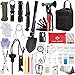 Kit de Supervivencia,Kit Supervivencia Apagon de Emergencia,Multifuncional Equipo de Botiquín Primeros Auxilios profecional,para Viajar Caminar Acampar al Aire Montaña