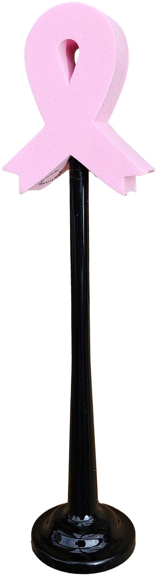 HappyBalls Pink Breast Cancer Awareness Ribbon Car, Truck, and SUV Roof Topper Auto Accessory with Car Magnet Buddy Magnetic Roof Antenna Ball Stand