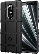 Case Compatible with Sony Xperia XZ4 / Xperia 1 Shockproof Anti-Drop TPU Soft Shell Cover Black