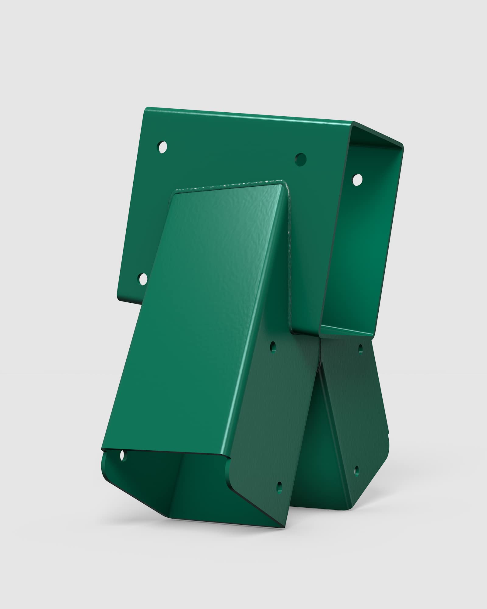 2 Swing Set Brackets, Wooden Swing Hardware Bracket, Playground Equipment Parts, Green(Screws Included)