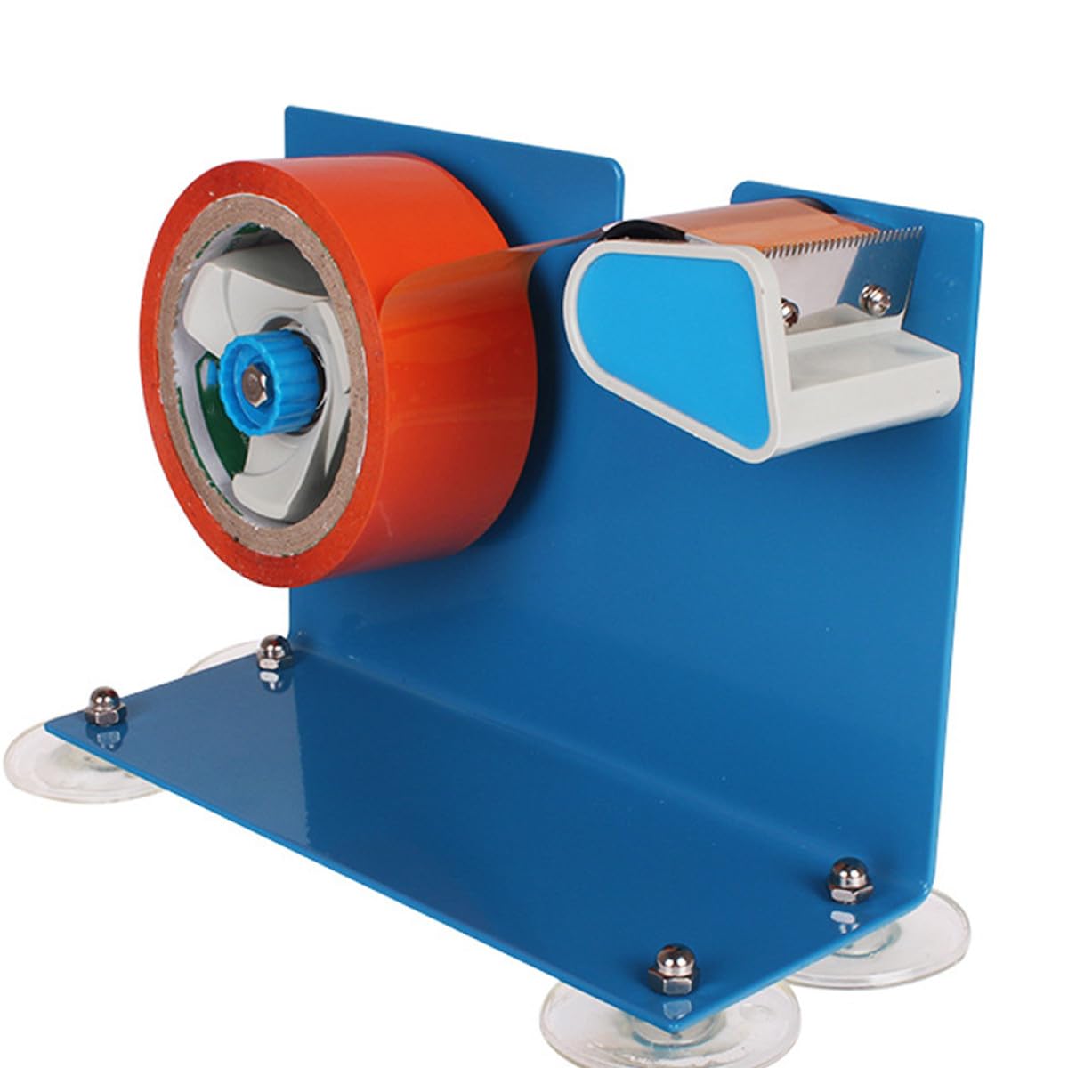 Dispenser Manuale per Nastro Adesivo da Tavolo Taglio Conveniente e Design Creativo in Ferro e Plastico per Imballaggio e Ufficio