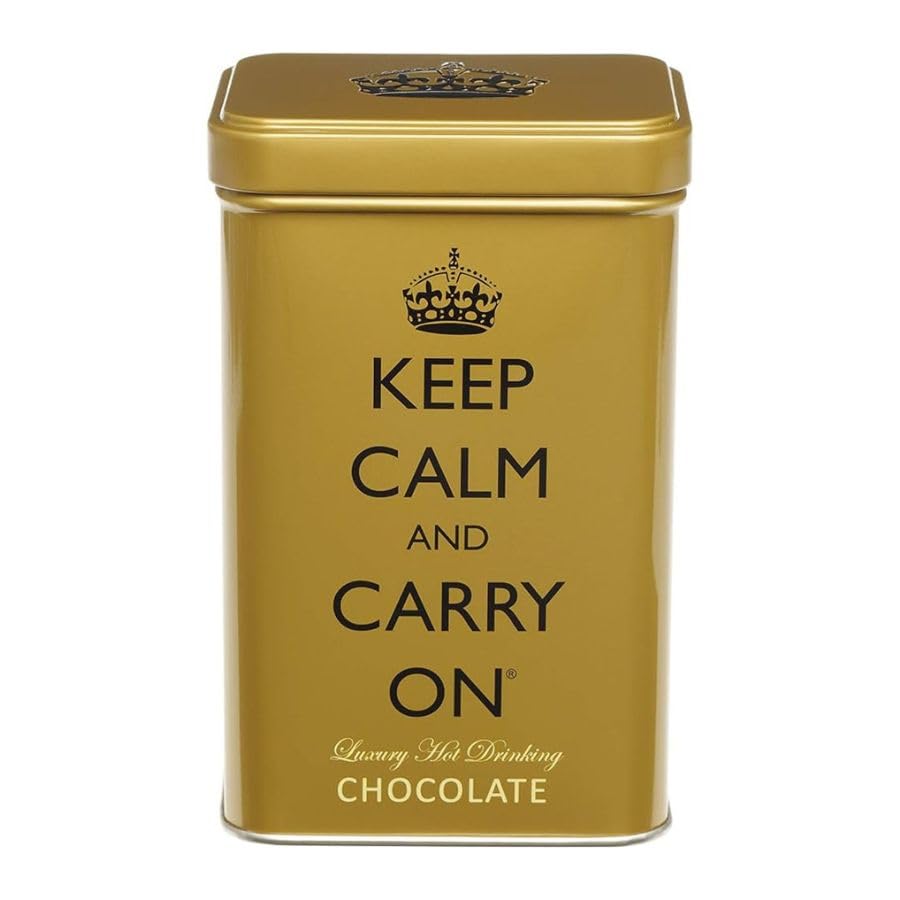 Keep Calm And Carry On Luxury Hot Drinking Chocolate, 120g