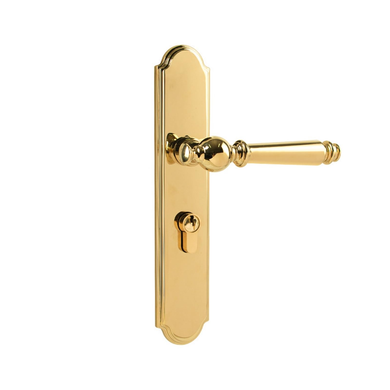 Serrure de porte silencieuse monobloc 122 pour chambre à coucher