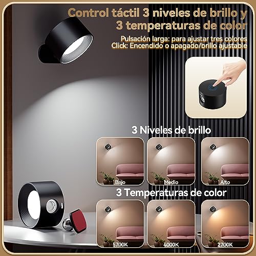 Encuentra reviews de Luz de lectura LED dormitorio que puedes comprar esta semana. 20 Imagen adicional