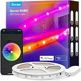 Govee Tira LED 5M, RGBIC Pro LED wifi,Tires Intel·ligents de Control d'App