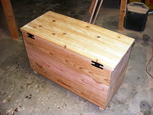 Steve's Gift Shoppe Diy Kit - Cedar Chest And Storage Bench Size 30 X 13 X 19 Inches #TOP1