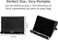 Vista 7 de Soporte para teléfono celular para escritorio, soporte plegable para teléfono celular, soporte para tablet para escritorio, soporte para teléfono