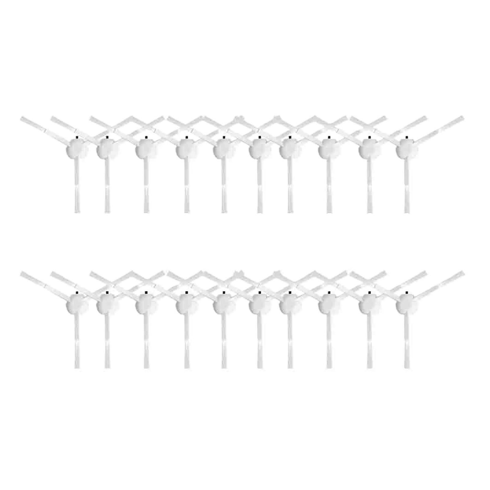 GENTERUN Side Brush,Compatible For Xiaomi,Robot Vacuum S10 + S20 + X10 + X20 + Plus B108CN B101CN C102CN B116 1C STYTJ01ZHM Parts(20pcs)