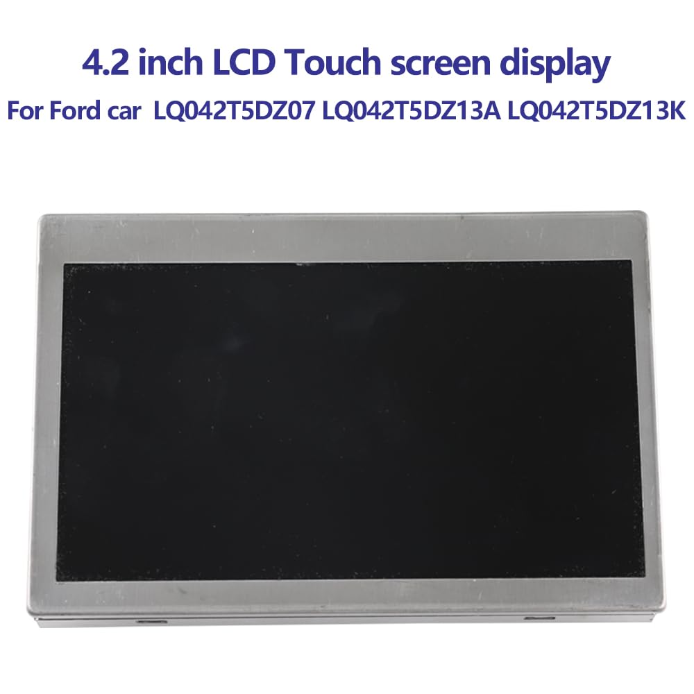 LADYSON Schermo LCD a colori per LQ042T5DZ11 LQ042T5DZ13 ALQ042T5DZ13K ALQ042T5DZ13A, adatto per Ford Escape Focus Edge Explorer 2016-2019 4,2 pollici di ricambio