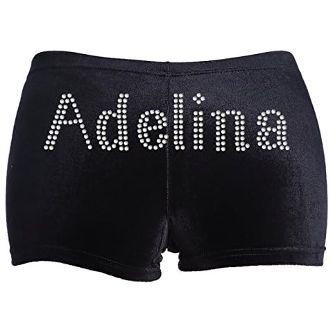 Varsany Custom Velvet Dance Shorts for Girls Cover