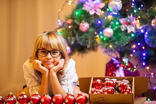 Variante de Genérico bolas navidad personalizadas para árbol