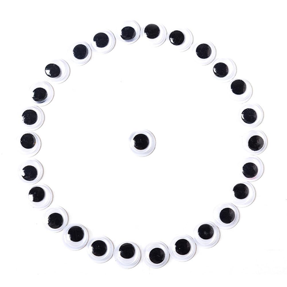 Amazon | 動く 目玉 シール 12mm 400個セット ドールアイ 人形目 人形