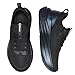 DIPAIYING Road Runing Shoes for Women & Men Breathable Walking Sneakers Sport Fashion Sneakers Cushion Athletic Gym Workout Tennis Shoes Black Size 10