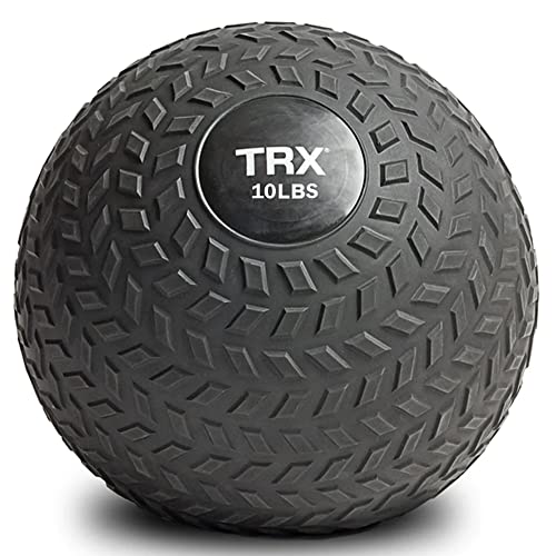 Trx Training Slam Ball Weighted Textured Tread Slip Resistant Rubber Ball For High Intensity Full Body Workouts And Indoor Or Outdoor Training (10.00) #TOP20