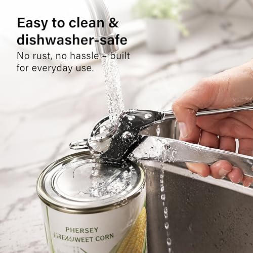 Ouvre-boîte en acier inoxydable robuste de qualité durable - 7