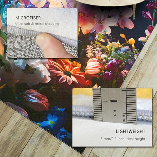 Tapis jardin naturel pour créer une ambiance printanière au salon