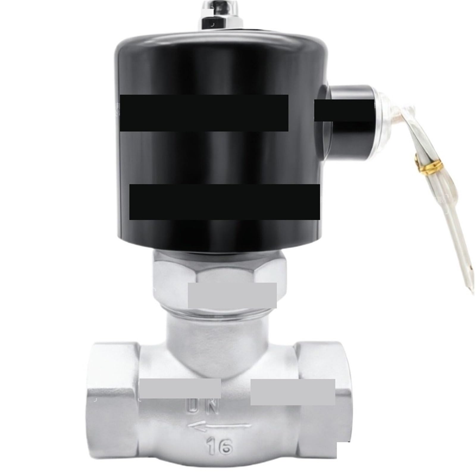 Rosca Interna Tipo Pistón De Acero Inoxidable La Válvula Solenoide 304 3/4"