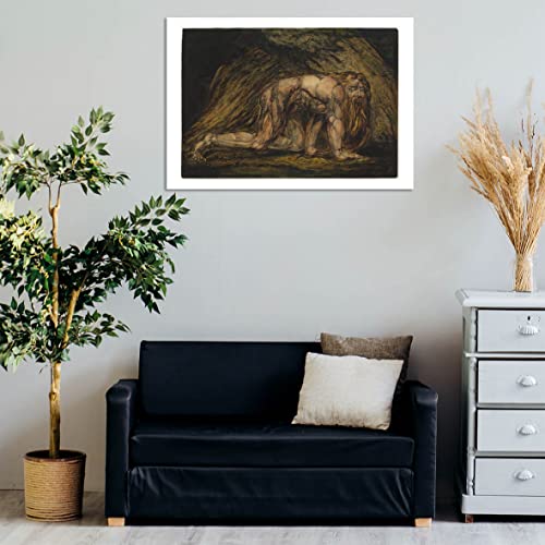 Affiche William Blake Nebuchadnezzar format Medium finition semi-brillante - 3