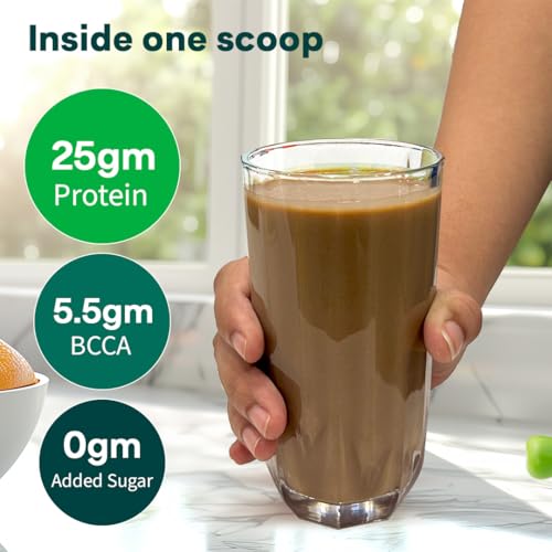 Image of OZiva Bioactive Plant Protein (Chocolate) 1kg | 25g Protein,5.5 BCAA| Pea Isolate| Plant based Protein Powder for Women & Men | Essential Amino Acids| Vegan Protein supplement, Clean, Sugar free