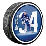 Sports Decor Auston Matthews Puck - Breakout Series