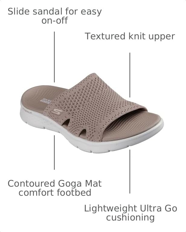 Image of Skechers Women's On-The-Go Go Walk Flex Sandal - Ariel Hands Free Slip-ins