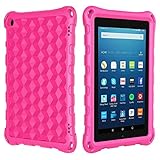 All-New Amazon Fire 7 Tablet Case for Kids, Ubearkk Light Weight Anti Slip Shock Proof Protective...