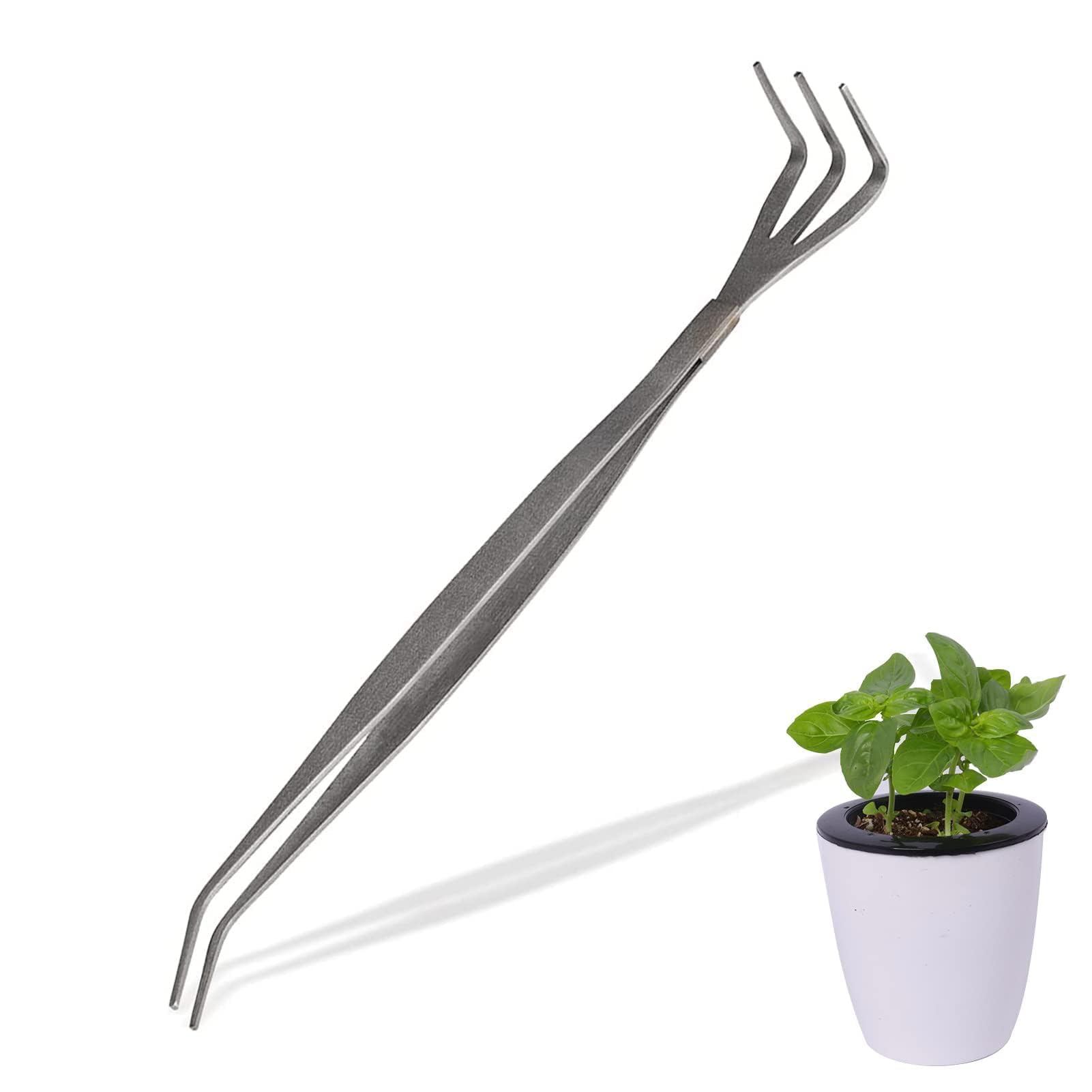 SURENHAP Râteau à Racines De Bonsaï Râteau à Racines Avec Pince à