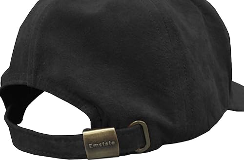 Miniatura 4 de Gorras de béisbol unisex de piel de ante auténtica, fabricadas en Estados Unidos