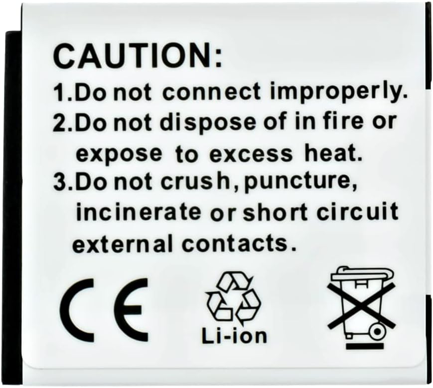 Synergy Digital Camera Battery, Compatible with Kodak KLIC-7001 Battery (Li-Ion, 3.7V, 900mAh) - Ultra High Capacity 1 Count (Pack of 1)