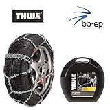 Kettengliederstärke: 10 mm Premium Schneeketten - THULE CS-10 - für die Reifengröße 205/55 R16 Kettenglieder 10 mm - mit Icebreaker System