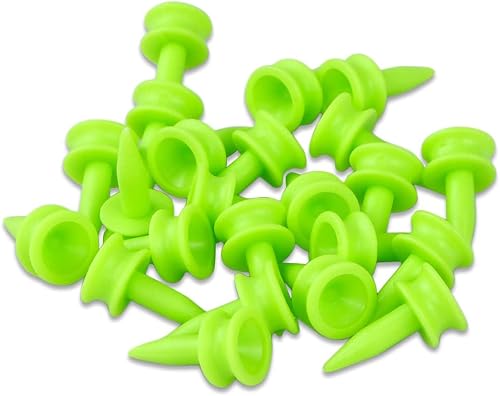 Golf Tees Plastic,100 PCS 25MM Small Green Golf Tees Prof…