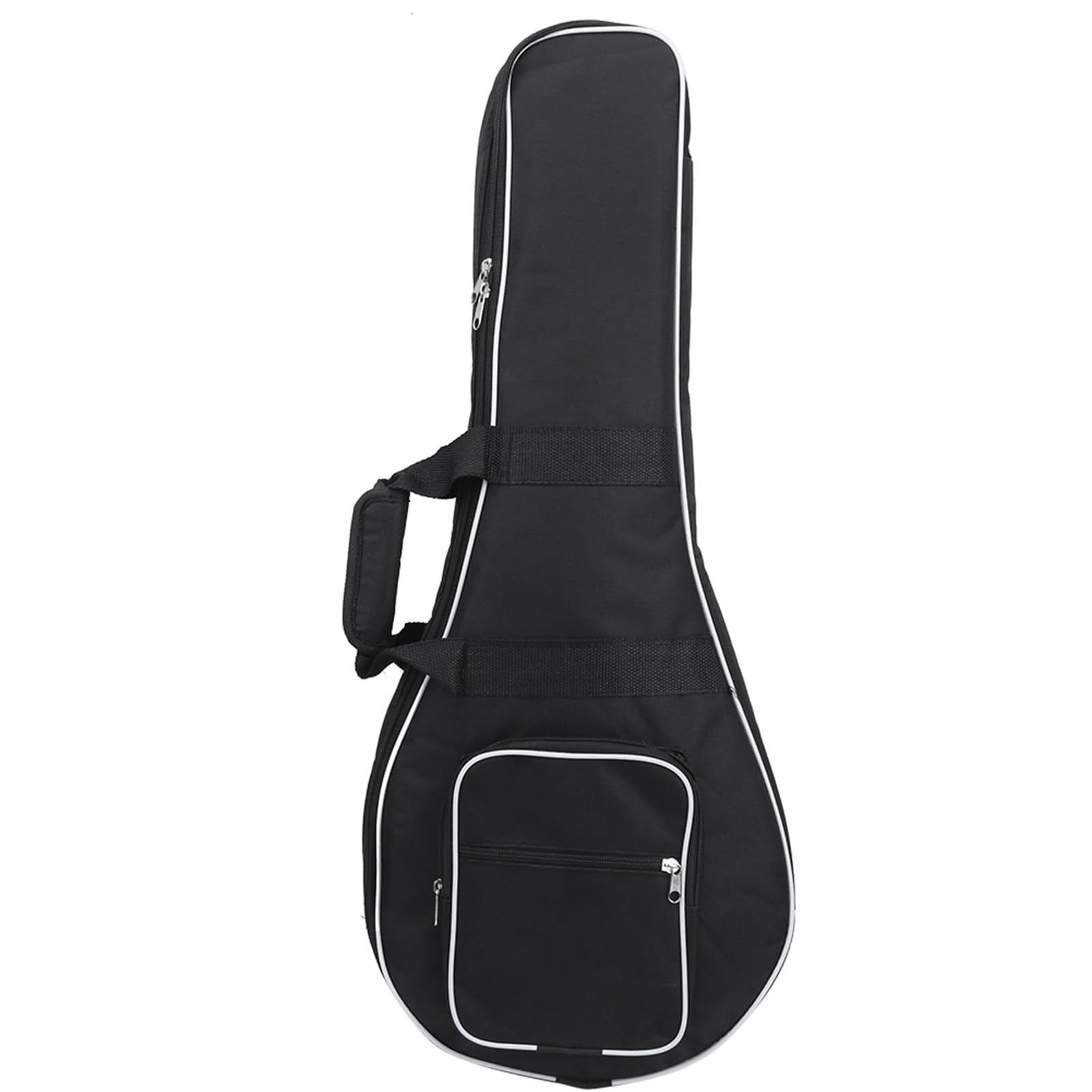 Étui pour Mandoline, Sac de Transport en Tissu Oxford, Double Fermeture éclair, étui de Guitare épais avec Poches Latérales