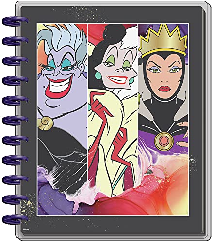 The Happy Planner Big Sized Happy Notes Notebook - Office & School Supplies - Disney Villains Theme...