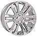 OE Wheels CV44 22 Inch Rim Fits Yukon Denali Style 6x139.7 22x9 Chrome - Hollander 5822 (1)