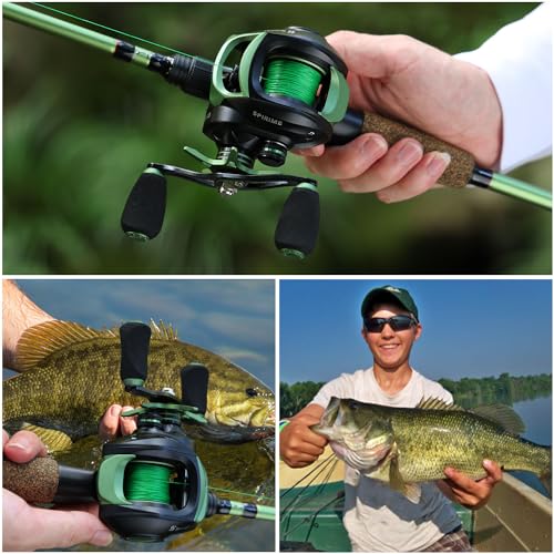 Moulinet de pêche Sougayilang spinning casting 9+1 roulements