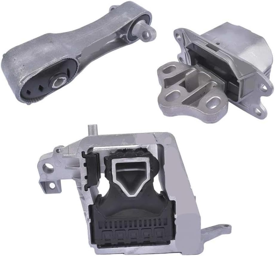 Engine Transmission Motor Mount Set of 3pcs 22116885788 22116885934 Compatible with X1 X2 F46 F55 F57 1.2T