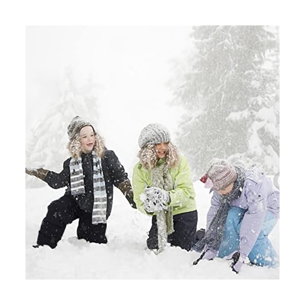 MEILONGER Boys Snow Pants Winter Lightweight Warm Rain Cargo Pants with Pockets,Waterproof and Windproof(34385Dark Grey,14-16) - Image 3