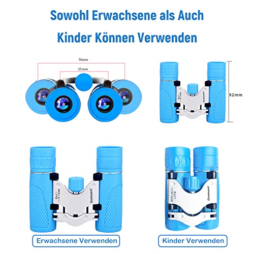 Fernglas für Kinder - Starke Vergrößerung 8 x 21 Klein Wasserdicht, Optimales Geschenk für 4 5 6 7 8 Jahre und älter… – Bild 3