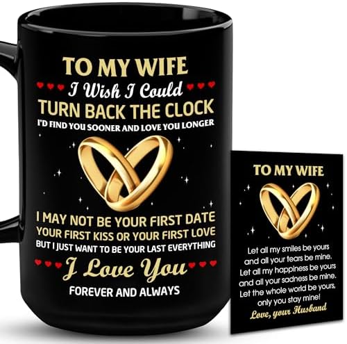 Amazon.com: VUNVUT86 Gift For Wife, Husband - Wife Gifts - Husband Mug ...