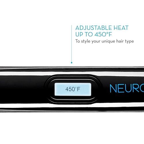 Miniatura 5 de Neuro por Paul Mitchell Style - Plancha plana de titanio, ajustes de calor ajustables para alisado y rizado avanzados, 1 pulgada