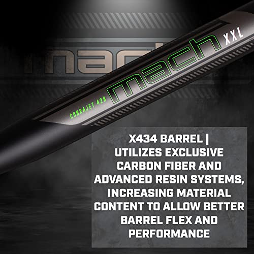 Worth | 2022 | Mach 1 | Xxl | Usssa Slowpitch Softball Bat | 13.5" Barrel | 34" X 28 Oz. #TOP4
