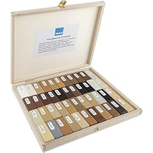 BAO zachte waskittstangenset Austria 2-44-delig in houten koffer