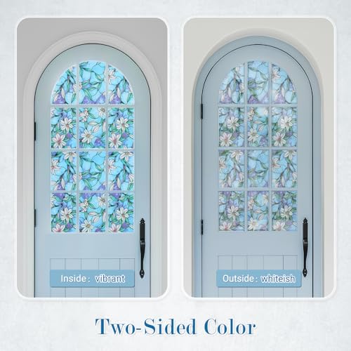 Película Decorativa de Vidrio Stained Glass 17.5 x 17.5 miniatura 5