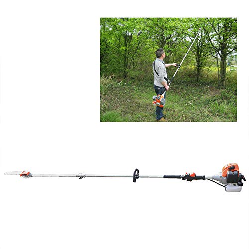 52Cc 2-Stroke Gas Pole Saw Gas Hedge Tree Trimmer For Tree Trimming With Extension Pole, Branch Cutter Chainsaw Trimming Tools #TOP4
