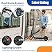 Foldable Electric Scooter for Adults & Teens - 350W Motor, 16MPH Top Speed, 12Miles Range | 8.5” Solid Tires, Dual Brakes & APP Cruise Control, Ideal Commuter Escooter for Daily Use