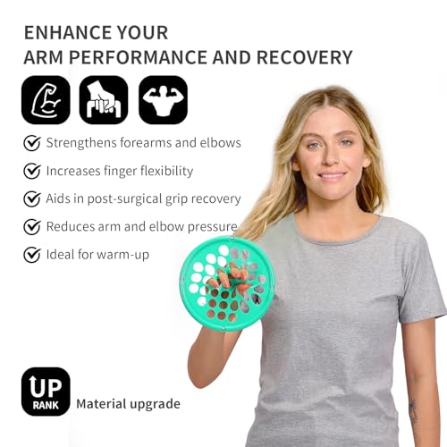 Zhiamz Hand Exercise Webs For Physical Therapy, Hand Grip Strengthener, Finger Exerciser thumb #3