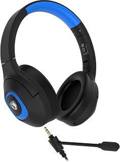 Headset Gamer Sades Shaman Multifuncional Azul