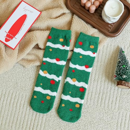 Christmas Gifts Stocking Stuffers for Women Girls Fuzzy Socks Fluff𝐲 Unisex Cold Weather Socks Xmas Gifts3